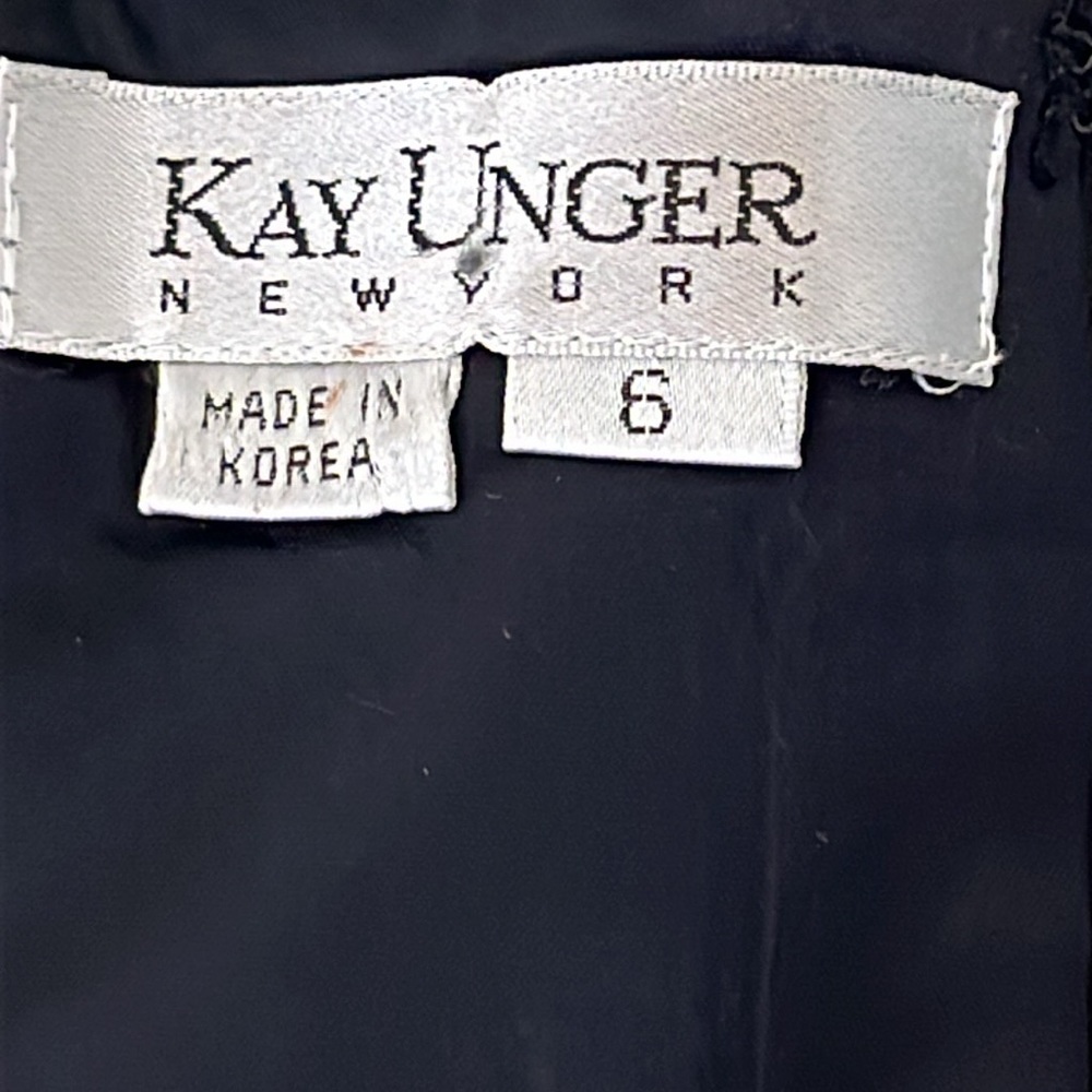 Beautiful and whimsical silk bustier corset by Kay Unger - Size 4 - EUC - Picture 5 of 6